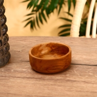 Миска 13х13х5 см, тиковое дерево