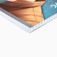 Тетрадь А5, 48 л на спирали, внутренний блок №1 МИКС &laquo;Аниме. Фразы&raquo;