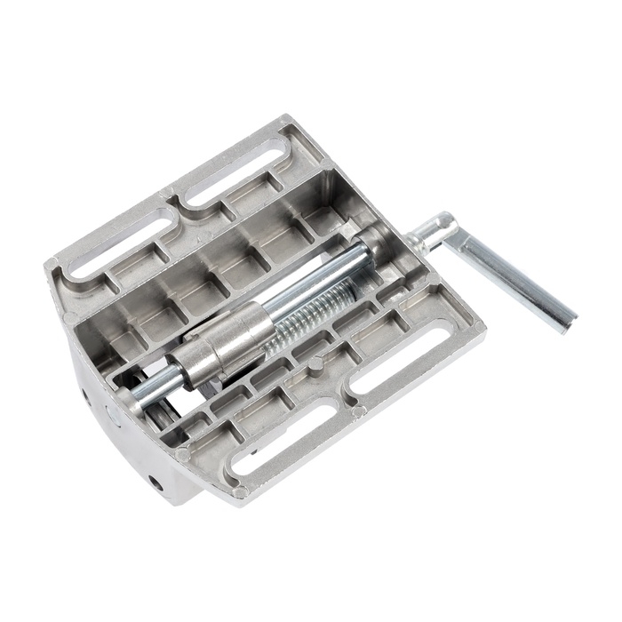 Мини-тиски алюминиевые ТУНДРА, станочные, 75 мм