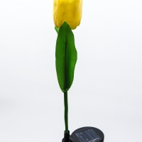 Штекер с подсветкой "Тюльпан" желтый, 8х70см