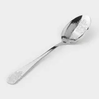 Набор ложек столовых 6 шт "Эмили" 20,5 см, цвет серебро