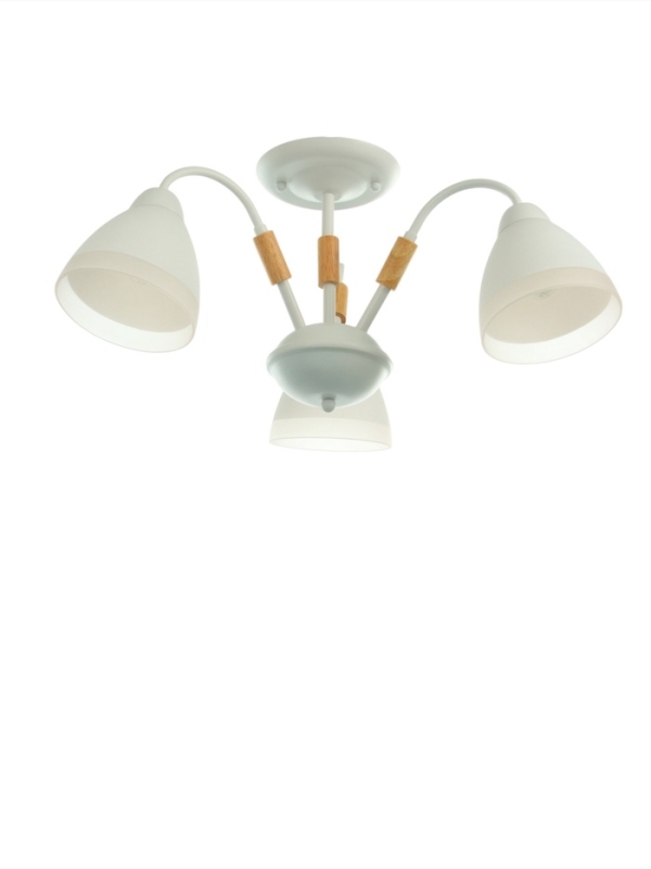 Люстра "Нельсен" 3хЕ27 40Вт белый 57х57х25 см