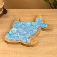 Блюдо сервировочное "Рыбка" 2х25х33 см, дерево