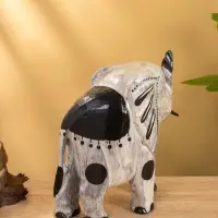 Сувенир "Слоник на прогулке" дерево 11х25х25 см