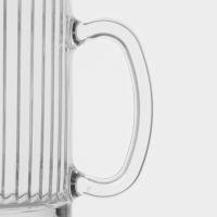 Кружка стеклянная &laquo;Вертикаль&raquo;, 320 мл