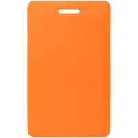 Чехол для пропуска с ретрактором Dorset, оранжевый