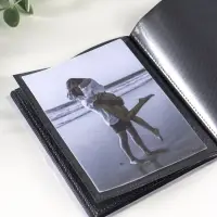 Фотоальбом "Вдохновение" 36ф 10X15см, ПП карм.,мягкая обложка, черные страницы