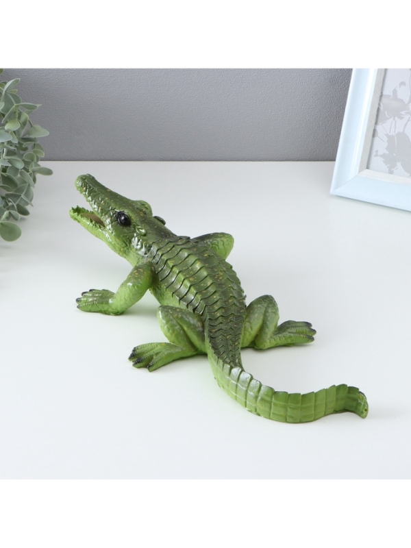 Фигурка "Крокодильчик" 36х15х10см