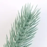 Литая веточка, голубая, 21 &times; 4 см, набор 10 шт.