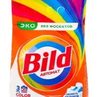 Стиральный порошок Bild COLOR, 20 стирок, 3 кг