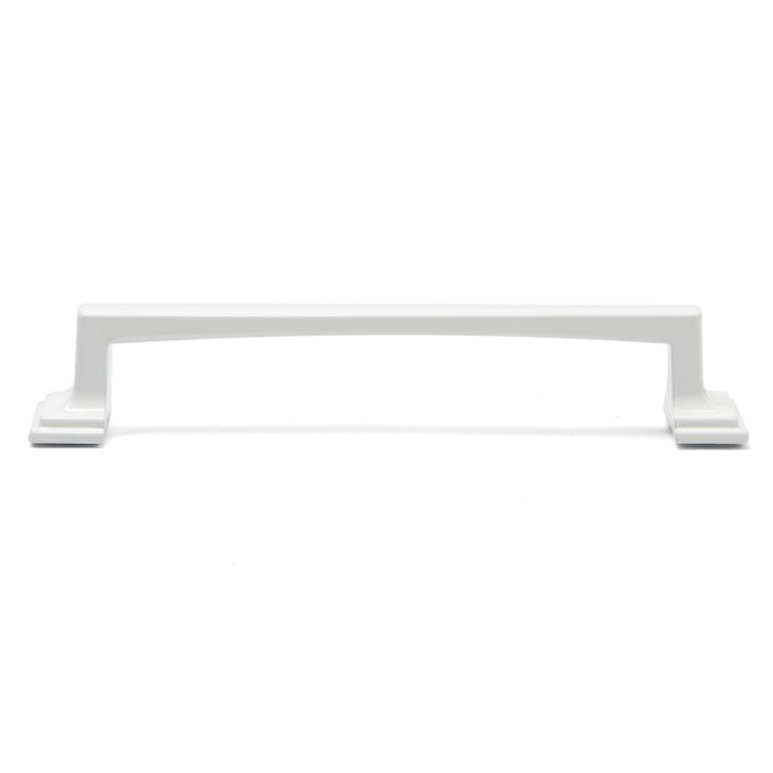 Ручка-скоба CAPPIO RSC038, цинк, м/о 128 мм, цвет белый, 4 шт.