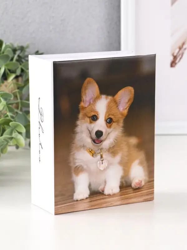 Фотоальбом 100 фото "Собачка"  10X15см, ПП карм.