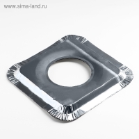 Набор пластин для защиты газовой плиты, 21,5&times;21,5 см, 5 шт