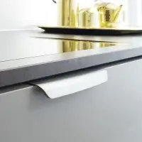 Ручка торцевая CAPPIO RT002CP, L=150 мм, м/о 128 мм, цвет матовый хром, 4 шт.