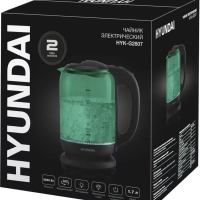 Чайник HYK-G2807 1.7л. 2200Вт бирюзовый