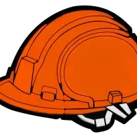 Флешка &laquo;Каска&raquo;, оранжевая, 16 Гб