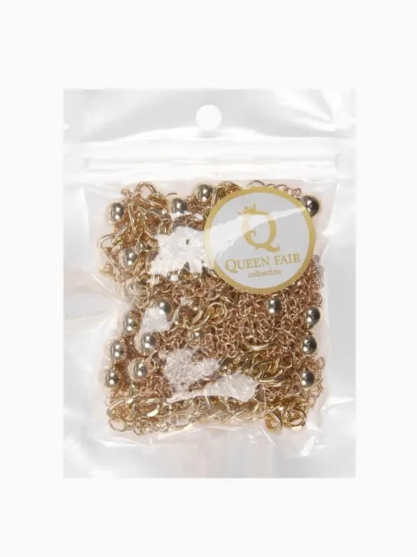 Бодичейн на тело "Аксельбант", цвет золото