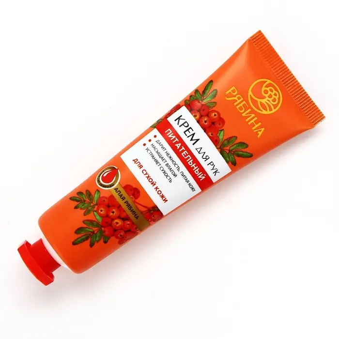 Крем для рук, питание, 30 мл, аромат алой рябины, Рябина