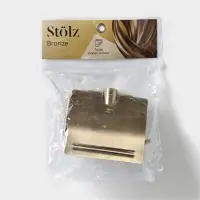 Держатель для туалетной бумаги St&ouml;lz basic Bronze, с крышкой, 13&times;16&times;5 см, бронзовый