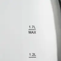 Электрический чайник Lumimore, стеклянный, серебристо-черный