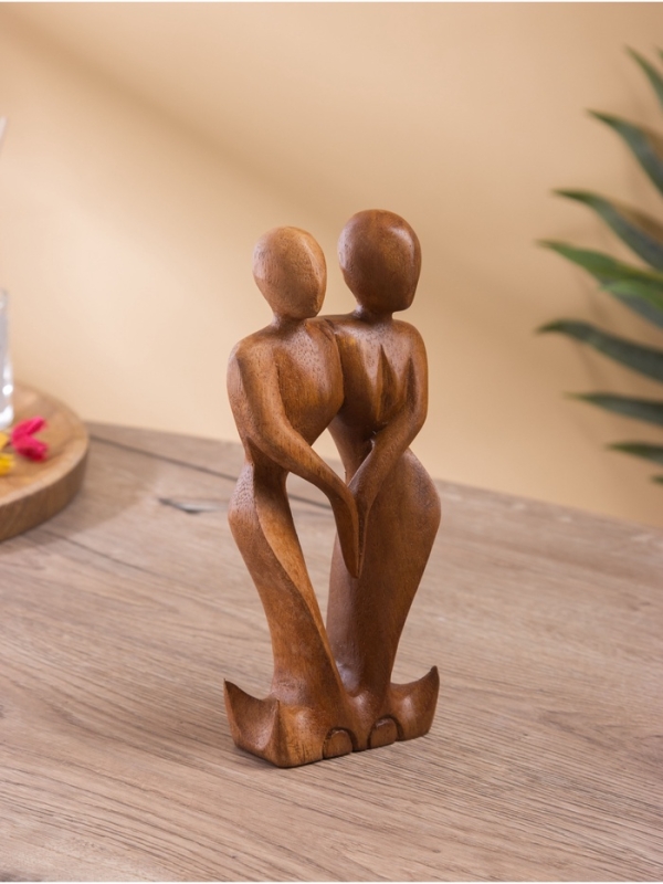 Сувенир "Танцоры" дерево суар, 7х3х20 см