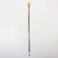 Массажёр - чесалка, с раздвижной ручкой, с подвесом, 20/42 см, жёлтый