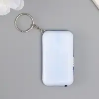 Фонарик брелок для ключей на кольце &laquo;Гномик с фонариком: Сказочного Нового года!&raquo;, 6.5&times;3.5&times;1 см