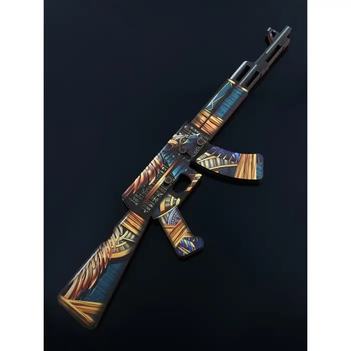 Набор сувенирное оружие &laquo;Золото&raquo;, автомат, пистолет, керамбит, 3 шт