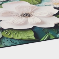 Коврик для дома Доляна Wild Flora, влаговпитывающий, 40&times;60 см