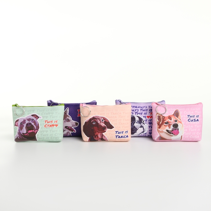 Кошелёк детский на молнии &laquo;Выбражулька&raquo;, цвет МИКС