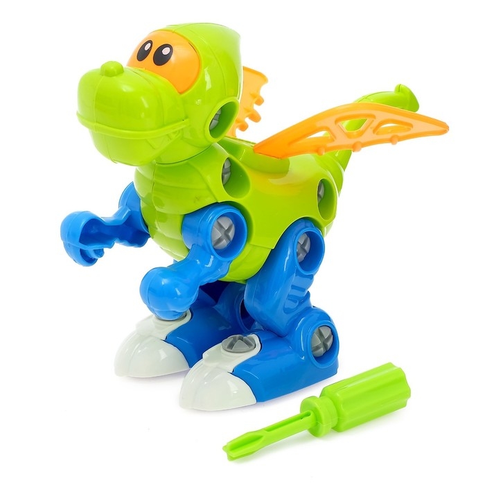 Конструктор отверточный &laquo;Дракончик&raquo;, цвета МИКС