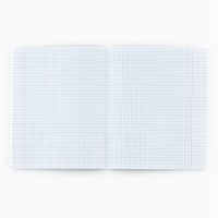 Тетрадь в клетку, 48 листов А5 на скрепке МИКС, &laquo;1 сентября: Шрифтовые черные&raquo;, обложка мелованный картон 230 грблок №1  белизна 96%