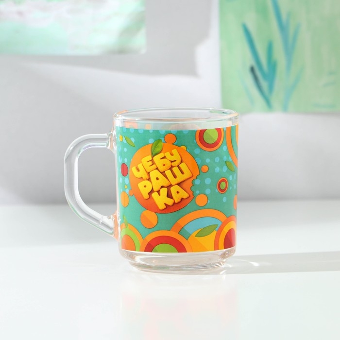 Кружка &laquo;Чебурашка&raquo;, в подарочной упаковке, 230 мл, стекло