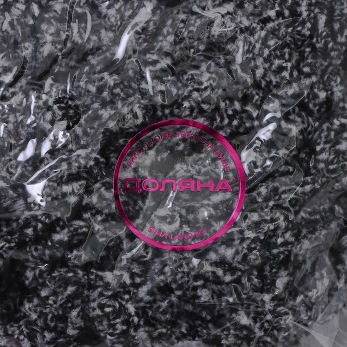 Насадка для плоской швабры Доляна, микрофибра, 62&times;13 см, цвет серый