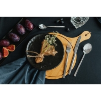 Ложка столовая из нержавеющей стали &laquo;Тайфун&raquo;, длина 19 см, цвет серебряный