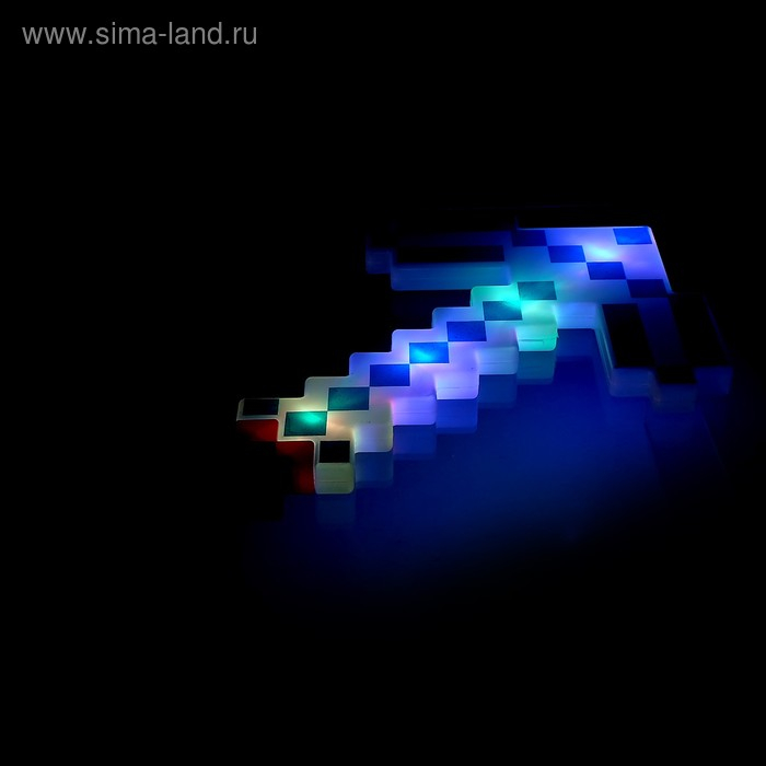 Кирка &laquo;Крафт&raquo;, световые и звуковые эффекты, работает от батареек, цвета МИКС