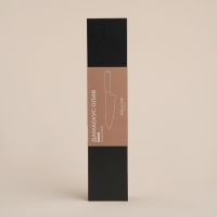 Нож кухонный SL Home &laquo;Оливия&raquo;, шеф, лезвие 20,32 см, дамасская сталь, цвет коричневый