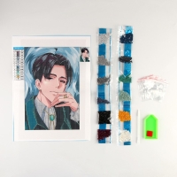 Алмазная мозаика с частичным заполнением на холсте &laquo;Стиляга&raquo;&lrm;, 20 х 30 см