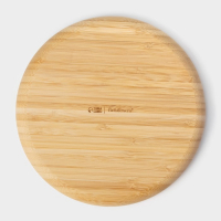 Менажница Доляна Striata, d=19,5 см, 5 секций, бамбук