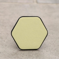 Крючки самоклеящиеся St&ouml;lz &laquo;Шестиугольник&raquo;, 2 шт, цвет чёрный