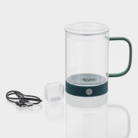 Кружка - мешалка стеклянная &laquo;Слот&raquo;, 400 мл, 11,5&times;8&times;12,2 см