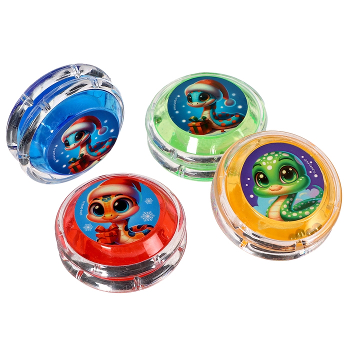 Новый год. Йо-йо &laquo;Веселимся вместе&raquo;, змейки, в шоубоксе