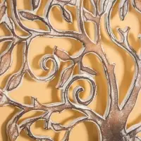 Панно "Дерево" МДФ, 60х60х1 см, коричневый