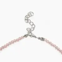 Чокер &laquo;Цветок&raquo; хрусталик, цвет розовый в золоте, 37 см + 5 см доп, цепочка