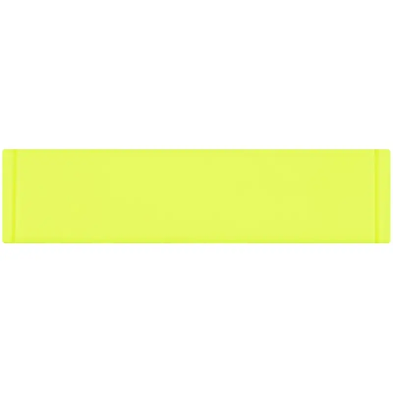 Лейбл из ПВХ Tarea, желтый неон