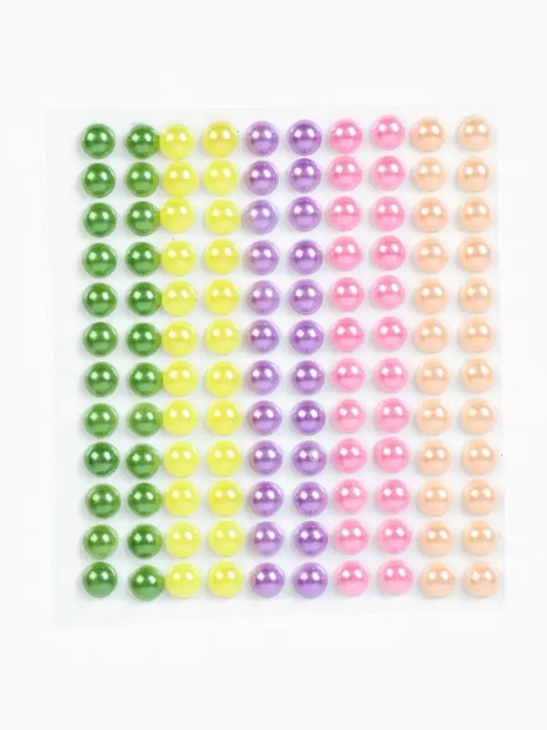 Набор для творчества. Аппликация бусинами "Феечка" (180х250 мм, европодвес)