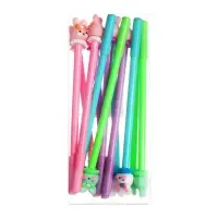 Ручка - прикол гелевая &laquo;Зайка&raquo; МИКС