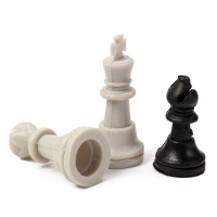 Шахматы 16 х 16  см, король h-2.8 см, d-1.2 см, доска и фигуры пластик