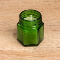 Свеча вотивная в стеклянной баночке, 100 г, сандаловое дерево