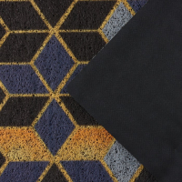 Коврик придверный грязезащитный Доляна &laquo;Бурлеск&raquo;, вырезной, 45&times;75 см